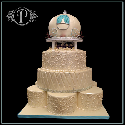 Wedding Cakes With Fountains And Stairs Pictures