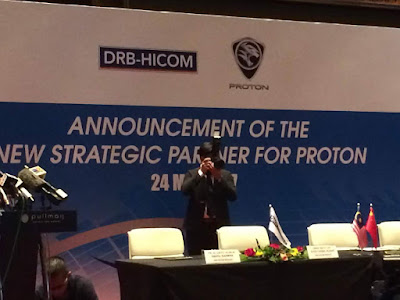 DRB-Hicom telah mencapai persetujuan dengan Geely