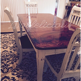 photo of dining room table wolfelicious