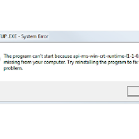 Sửa lỗi The program can't start because api-ms-win-crt-runtime-I1-1-0.dll