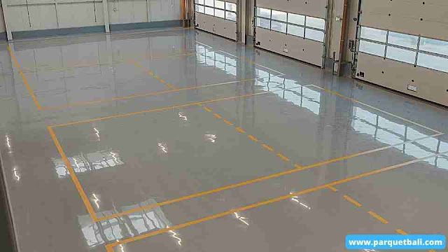 Lantai Epoxy Transparan