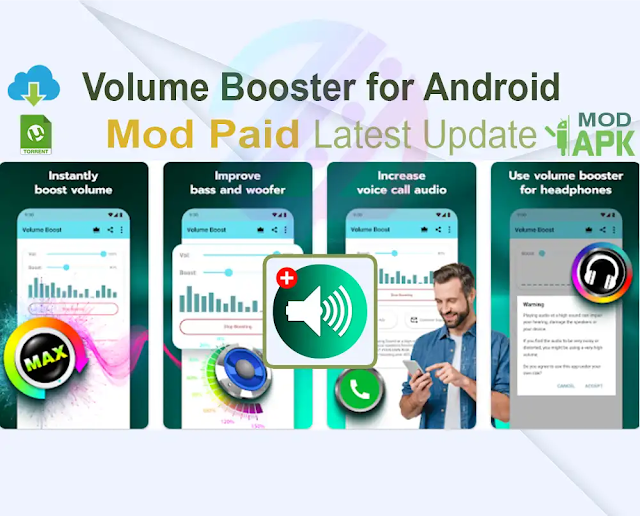 Volume Booster for Android 13.3.5.4 Mod Apk Zukét Création