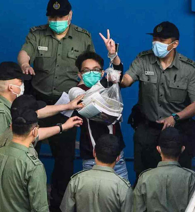 Lai foi um dos defensores da liberdade de expresssão presos recentemente