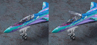 Hasegawa 1/72 VF-31S SIEGFRIED Mikumo Guynemer Color Macross Delta the Movie (65864) English Color Guide & Paint Conversion Chart