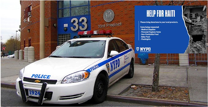 Todos los cuarteles del NYPD colectan ayudas para damnificados del terremoto en Haití