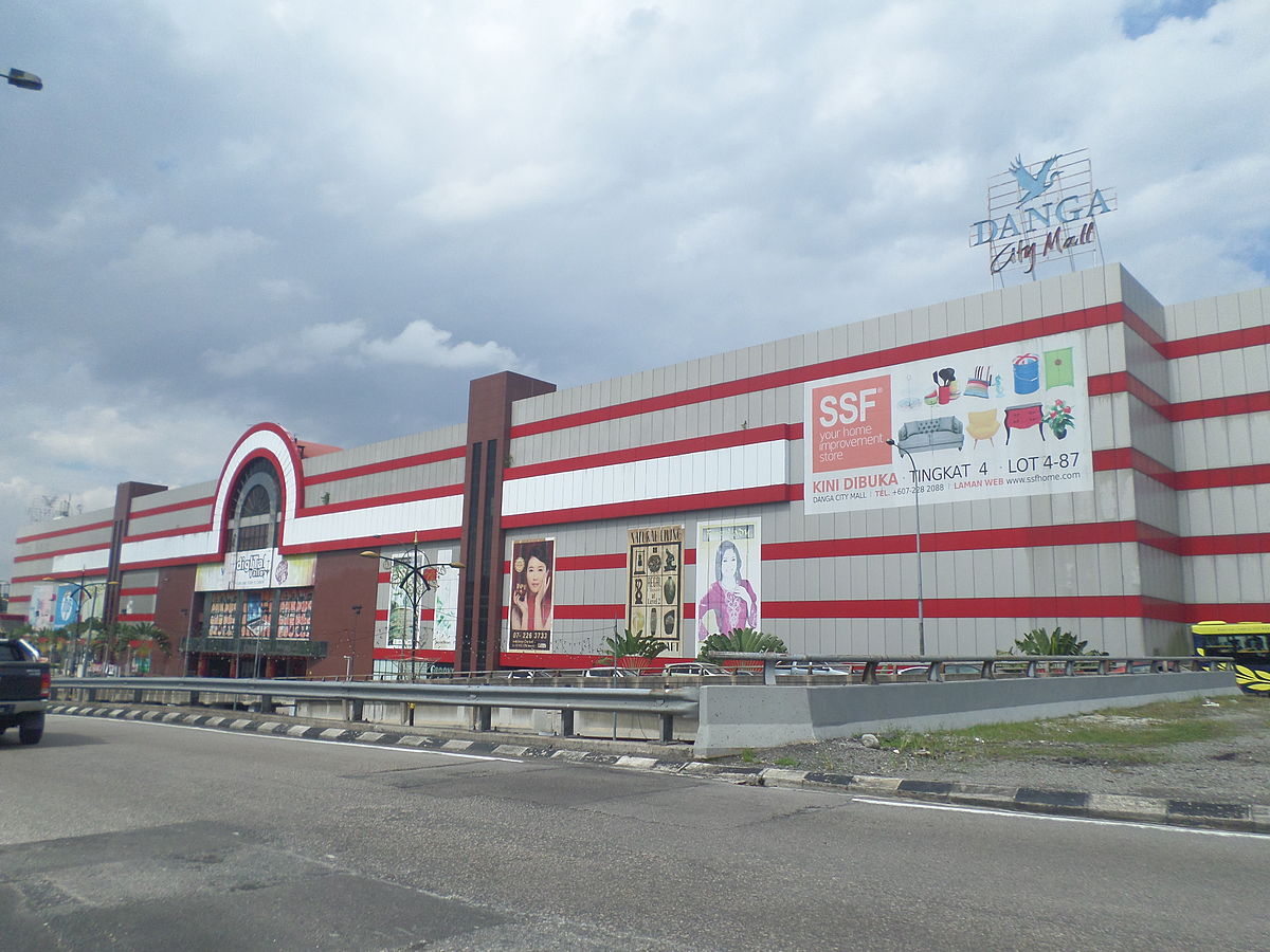 danga city mall, shopping mall best di johor bahru, tempat menarik di johor bahru