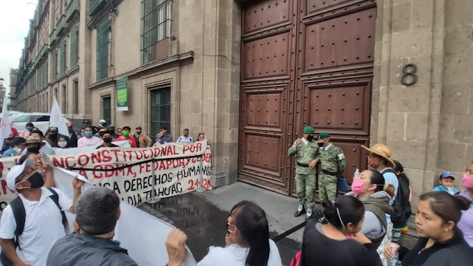 Antorchistas protestarán mañana martes 1 de septiembre en Palacio Nacional