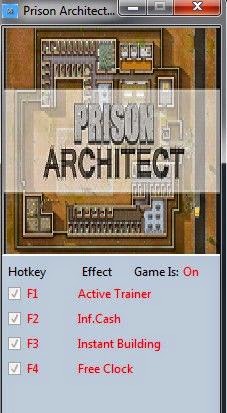 Prison Architect Alpha 25b Trainer