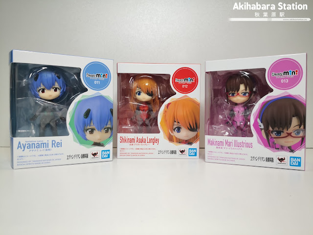 Figuras: Review de las Figuarts Mini de Shin Evangelion Gekijōban: Ayanami Rei, Asuka Langley y Mari Illustrious - Tamashii Nations 