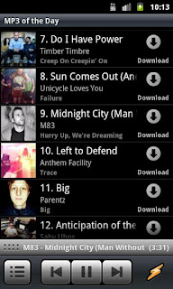 screenshots Winamp Untuk Android 3