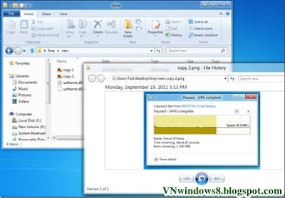 Hướng dẫn Khôi phục dữ liệu với File History trong Windows 8