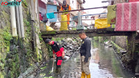 Komitmen Kuat Satgas Citarum Harum Sektor 22 Sub 04 Pada Perawatan Sungai Cikapundung