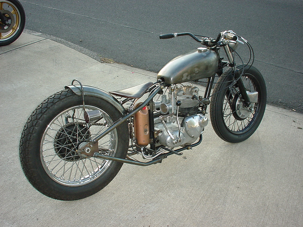 old triumph motorcyc