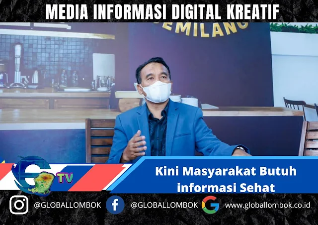 Bang Najam :  Masyarakat yang Jenuh Butuh Informasi Sehat