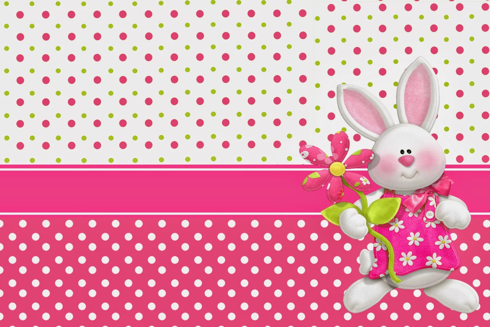 Easter in pink : Free Printable Invitations, Labels or Cards.