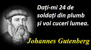 Citatul zilei: 24 iunie - Johannes Gutenberg