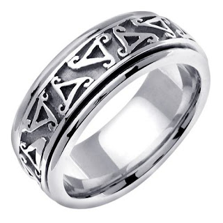 garnet ring size 14k two tone gold unique celtic wedding ring design