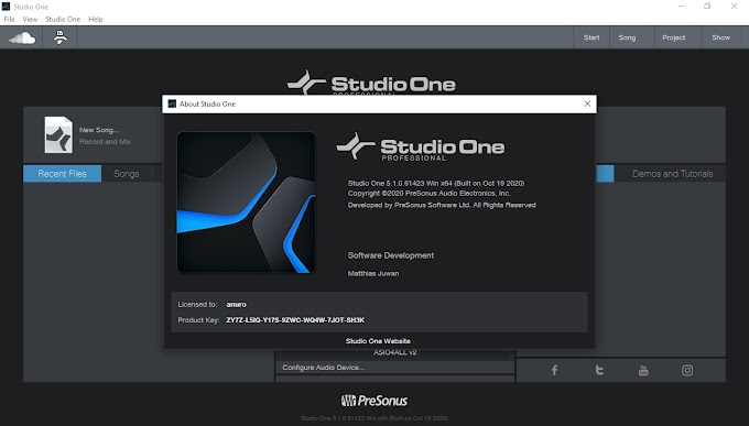 PreSonus – Studio One 5 Professional 5.1.0 [WiN x64]