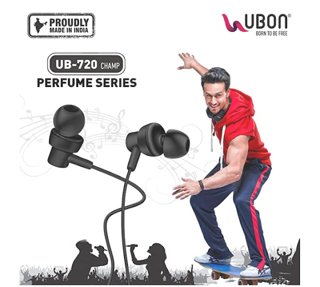 Ubon Perfume Series Big Body Bass Ub-720 Champ Earphone