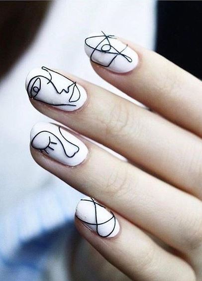 beautiful nail art design