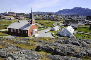 Beautiful view of Greenland