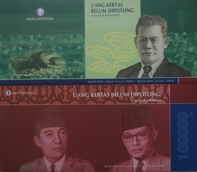  Bank Indonesia mengeluarkan secara lengkap cuilan gres dari nominal terkecil sampai terb 2000 - 2008
