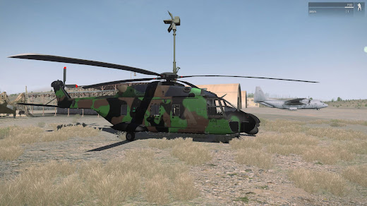 NH90をフランス軍にしたArma3 MOD