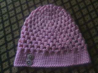 Unique and cute knitted hat for baby girls