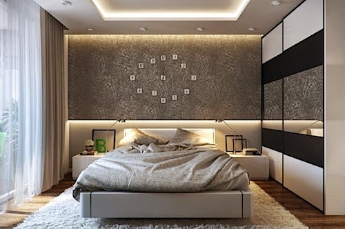 Interior design for a comfortable bedroom