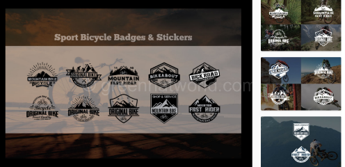 Download Badges & Stickers Logos Template Free