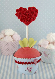 Cupcakes y Magdalenas de San Valentin