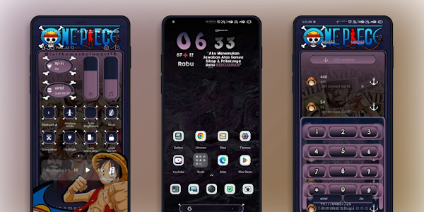 DVRK P One-piece | Awesome Theme For MIUI 13 And MIUI 14 With Dark Mode Support 