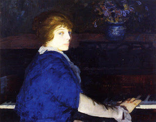 George Wesley Bellows - Эмма за пианино