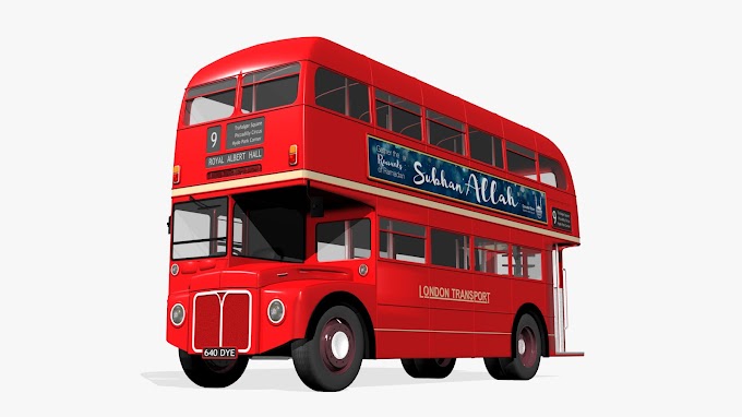 London Bus 3D Model