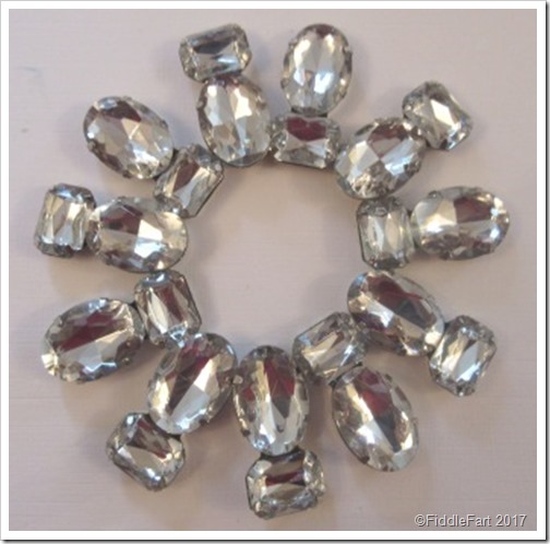 large gemmed bracelet
