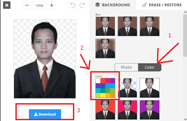 Cara Mudah Ganti Warna Background Foto Tanpa Aplikasi (Pasti Bisaa..)