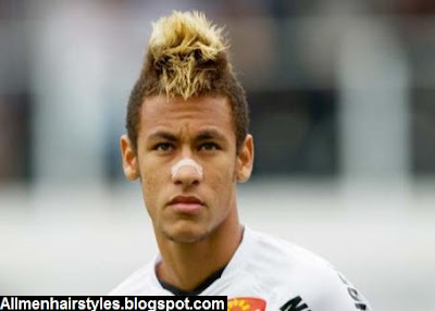 Neymar Cool Mohawk Hair Style