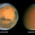 Tormentas de polvo en Marte