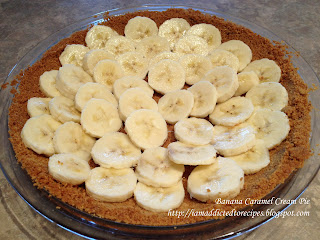 A nice twist on the classic banana cream pie!