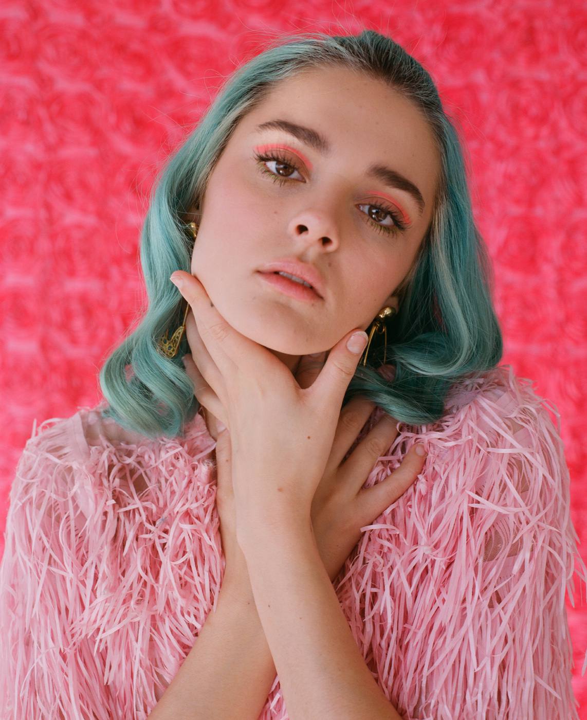 Charlotte Lawrence sexy fashion model photo shoot