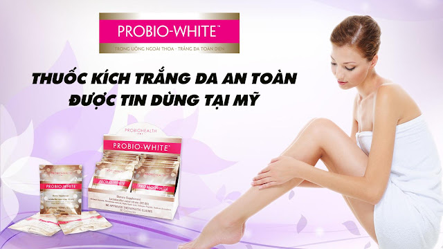 Viên uống đẹp da Probio White