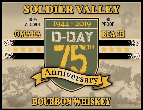 Patriarch Distillers Soldier Valley D-Day 75th Anniversary Bourbon Whiskey