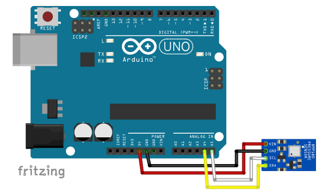 Tutorial IoT - Cara Memasang Sensor BMP180 Pada Arduino dan ESP32 + Script Code