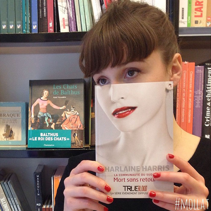 40 Hilarious Pictures That Show What Bookstore Employees Do When They're Bored