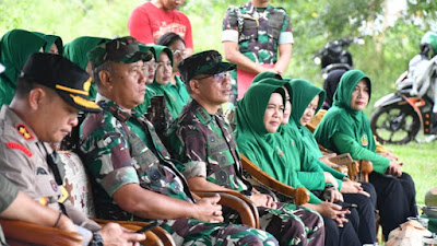 Danrem 133/Nani Wartabone Pimpin tanam jagung untuk Ketahanan Pangan wilayah Kodim 1304/Gorontalo.