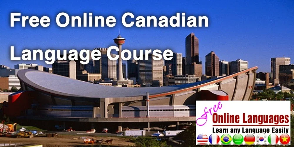 Free Online Canadian Language Course Through English