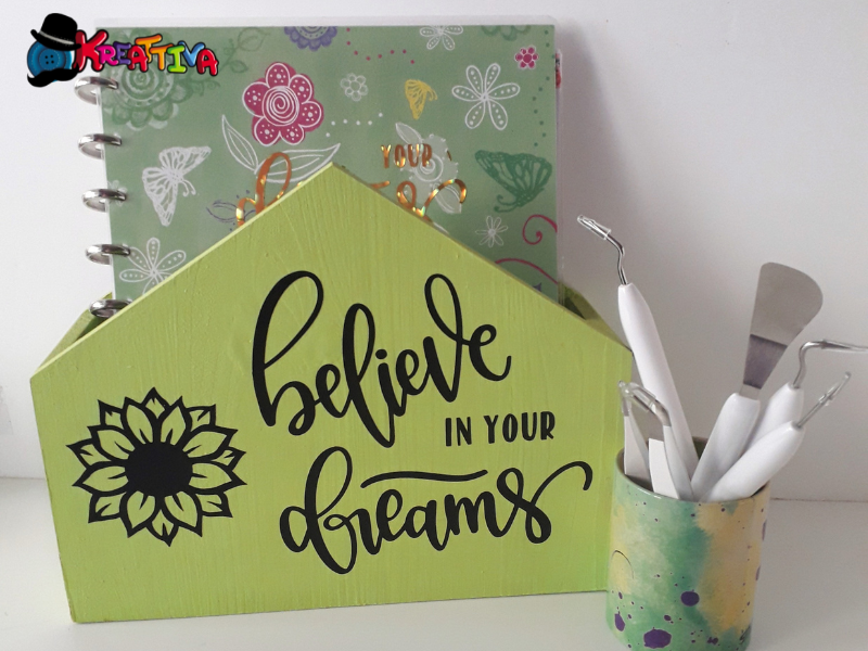 Decorare gli oggetti in legno con Cricut Maker3 - Kreattivablog