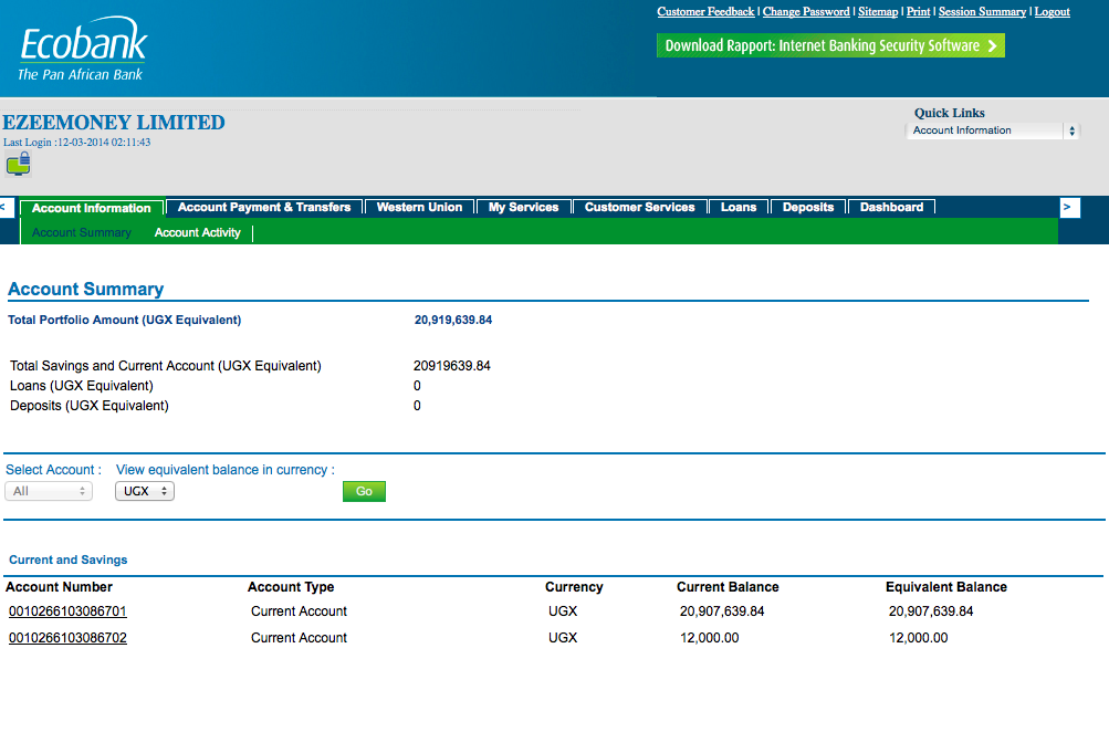 CRT Guide : ECO Bank