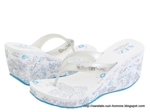 Sandale cuir homme:P693-675272