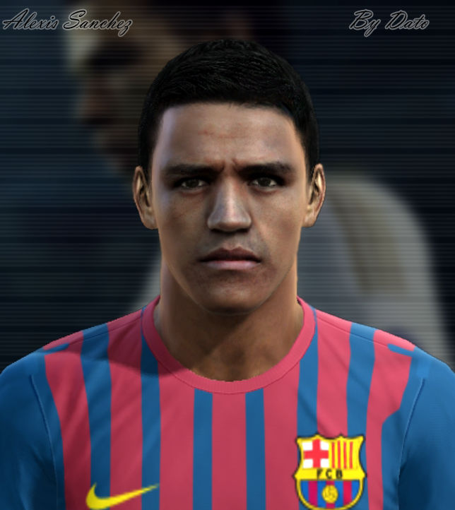 Alexis Sánchez Face - PES 2012